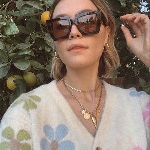 Tezza x Lello the Label Patty Sunglasses Mahogany